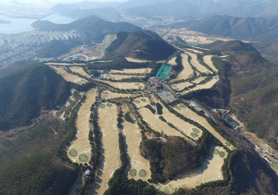 龍源レジャー地区 鳥瞰図