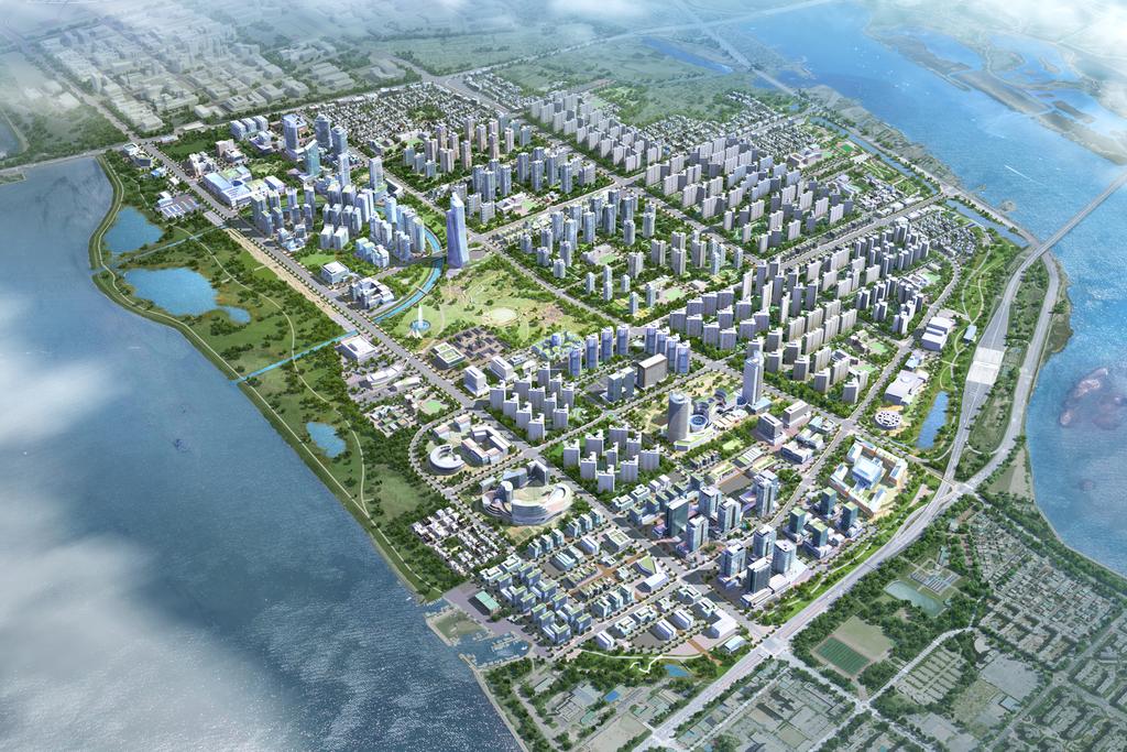 (사진1)명지지구 조감도