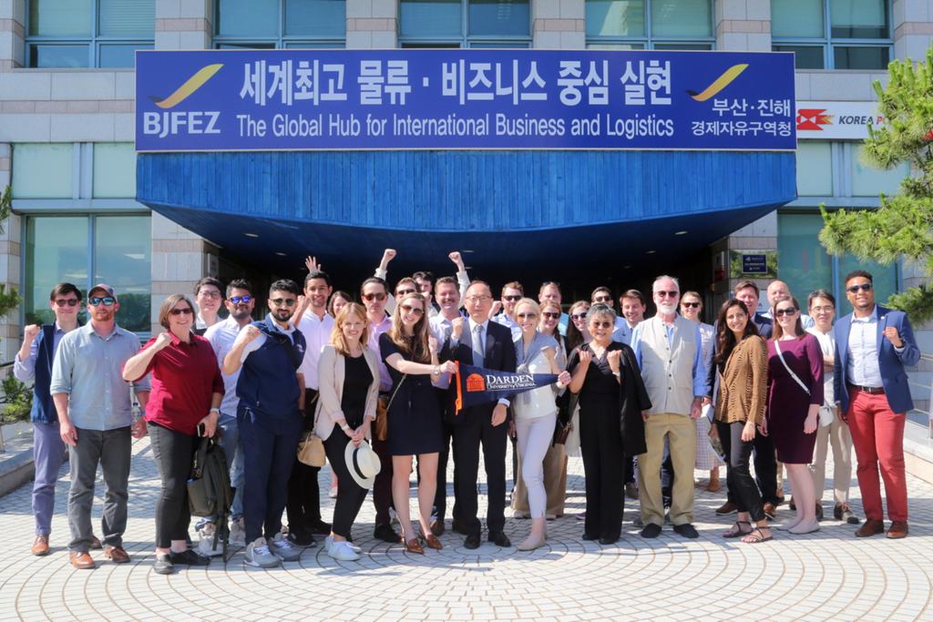 버지니아주립대(UVA) MBA 대표단 우리 청 방문