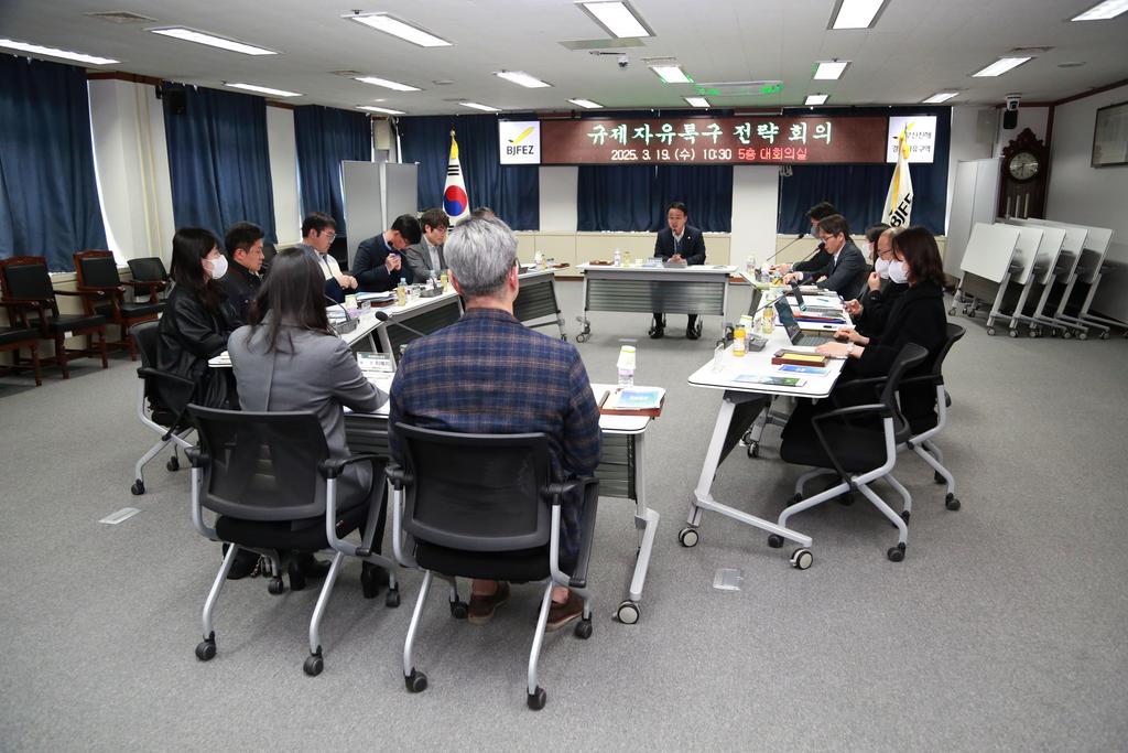 규제자유특구 전략회의 개최
