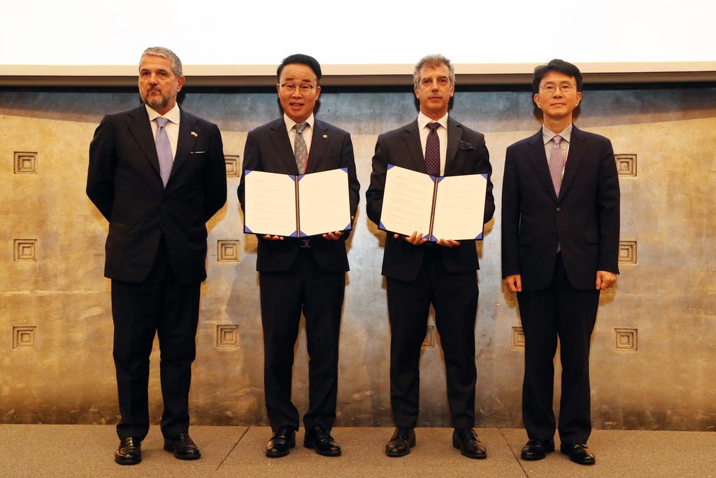 부산진해경제자유구역청-주한이탈리아상공회의소, 상호협력 MOU 체결